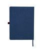Leeman Roma Journal With Horizontal Phone Pocket navy blue ModelBack