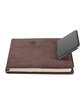 Leeman Nuba Refillable Journal With Phone Stand brown DecoQrt