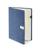Leeman Nuba Refillable Journal With Phone Stand reflex blue ModelSide