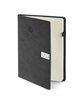 Leeman Nuba Refillable Journal With Phone Stand black DecoSide
