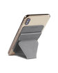Leeman Tuscany Magnetic Card Holder Phone Stand gray ModelBack