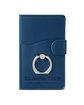 Leeman Tuscany Dual Card Pocket With Metal Ring navy blue DecoFront