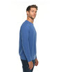 Lane Seven Unisex French Terry Crewneck Sweatshirt heather royal ModelSide