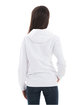 Lane Seven Unisex Premium Pullover Hooded Sweatshirt WHITE ModelBack
