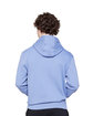 Lane Seven Unisex Premium Pullover Hooded Sweatshirt COLONY BLUE ModelBack
