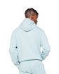 Lane Seven Unisex Premium Pullover Hooded Sweatshirt SEAFOAM ModelBack