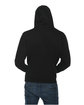 Lane Seven Unisex Premium Pullover Hooded Sweatshirt black ModelBack