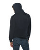 Lane Seven Unisex Premium Pullover Hooded Sweatshirt navy ModelBack