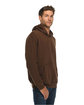 Lane Seven Unisex Premium Pullover Hooded Sweatshirt CHESTNUT ModelSide