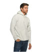 Lane Seven Unisex Premium Pullover Hooded Sweatshirt oatmeal heather ModelSide