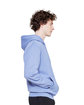 Lane Seven Unisex Premium Pullover Hooded Sweatshirt COLONY BLUE ModelSide