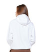Lane Seven Unisex Premium Full-Zip Hooded Sweatshirt white ModelBack