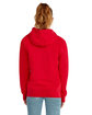 Lane Seven Unisex Premium Full-Zip Hooded Sweatshirt red ModelBack