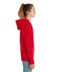 Lane Seven Unisex Premium Full-Zip Hooded Sweatshirt red ModelSide