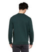 Lane Seven Unisex Premium Crewneck Sweatshirt SPORT GREEN ModelBack