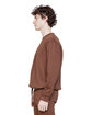 Lane Seven Unisex Premium Crewneck Sweatshirt CHESTNUT ModelSide