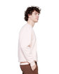 Lane Seven Unisex Premium Crewneck Sweatshirt pale pink ModelSide