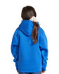 Lane Seven Youth Premium Pullover Hooded Sweatshirt true royal ModelBack