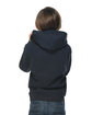 Lane Seven Youth Premium Pullover Hooded Sweatshirt navy ModelBack