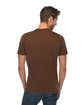 Lane Seven Unisex Deluxe T-shirt chestnut ModelBack