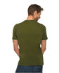 Lane Seven Unisex Deluxe T-shirt army green ModelBack