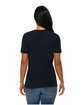 Lane Seven Unisex Deluxe T-shirt navy ModelBack