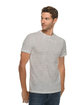 Lane Seven Unisex Deluxe T-shirt heather grey ModelSide