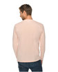 Lane Seven Unisex Heavyweight Long-Sleeve T-Shirt pale pink ModelBack