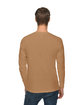 Lane Seven Unisex Long Sleeve T-Shirt TOASTED COCONUT ModelBack