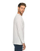 Lane Seven Unisex Long Sleeve T-Shirt WHITE ModelSide