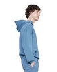 Lane Seven Unisex Urban Pullover Hooded Sweatshirt pebble blue ModelSide