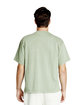 Lane Seven Unisex Urban Heavyweight T-Shirt oil green ModelBack