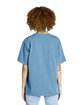 Lane Seven Unisex Urban Heavyweight T-Shirt pebble blue ModelBack