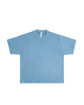 Lane Seven Unisex Urban Heavyweight T-Shirt pebble blue FlatFront