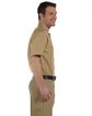 Dickies Men's Industrial Short-Sleeve Work Shirt desert sand ModelSide