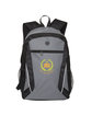 Prime Line Too Cool For School Backpack gray DecoFront