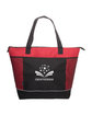 Prime Line Porter Shopping Cooler Tote Bag red DecoFront