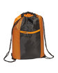 Prime Line Porter Collection Drawstring Bag orange ModelQrt