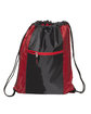 Prime Line Porter Collection Drawstring Bag red ModelQrt