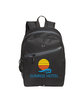 Prime Line Color Zippin Laptop Backpack black/ gray DecoFront