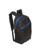 Prime Line Color Zippin Laptop Backpack black/ blue ModelQrt