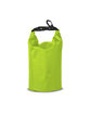 Prime Line 2L Water-Resistant Dry Bag with Mobile Pocket lime green ModelBack