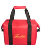 Prime Line Collapsible Cooler Tote Bag red DecoFront