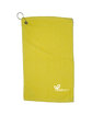 Prime Line Fingertip Towel Dark Colors yellow DecoFront
