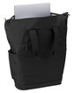 Harriton ClimaBloc Backpack Tote Bag black ModelQrt