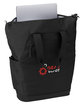 Harriton ClimaBloc Backpack Tote Bag black DecoQrt