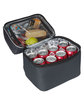 Harriton ClimaBloc 8-Can Lunch Cooler dark charcoal ModelQrt