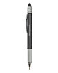 Harriton Utility Spinner Pen black DecoFront