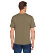 Harriton Charge Snag And Soil Protect Unisex T-Shirt coyote brown ModelBack