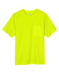 Harriton Charge Snag And Soil Protect Unisex T-Shirt safety yellow FlatFront